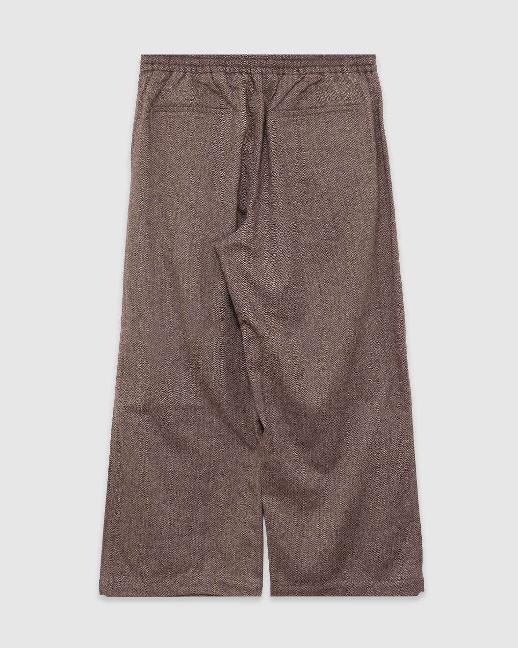 Gillespie Pant Wool Herringbone Brown