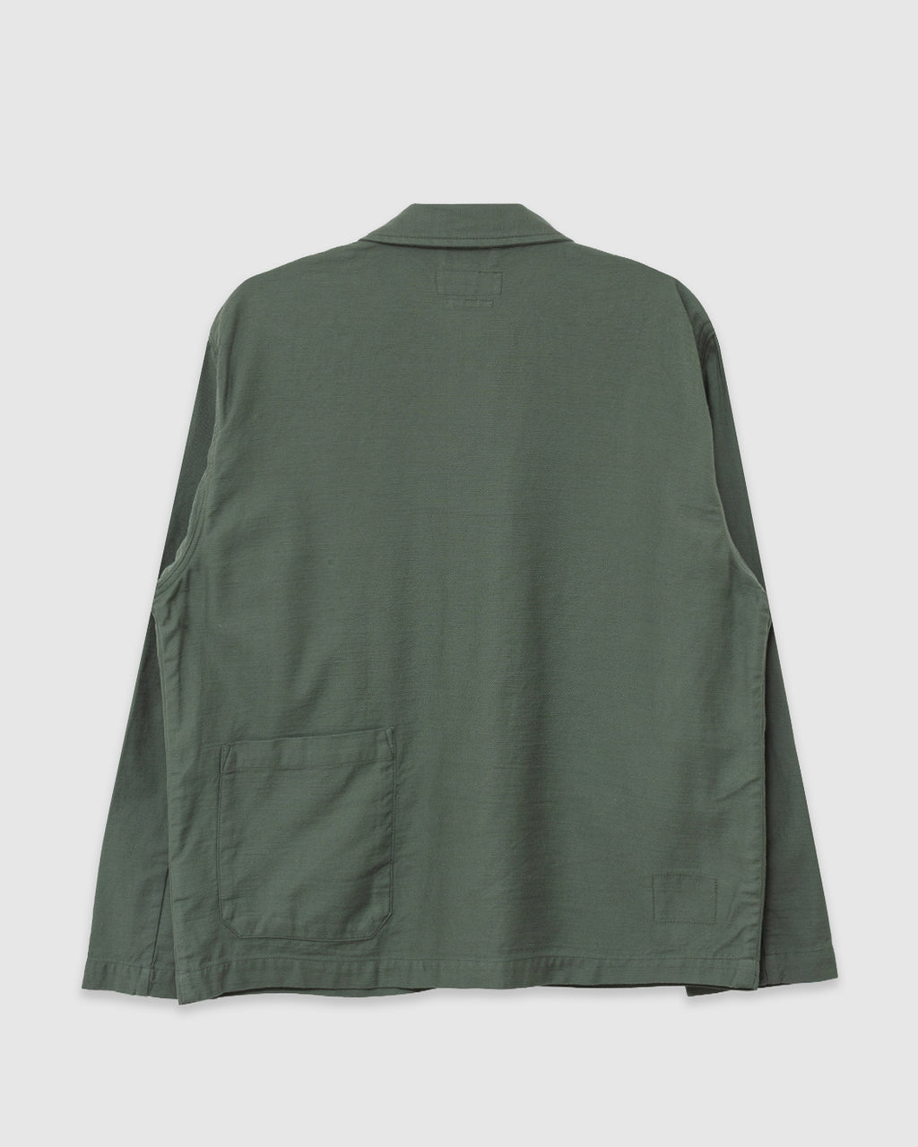 Ives Jacket Slub Sateen Olive