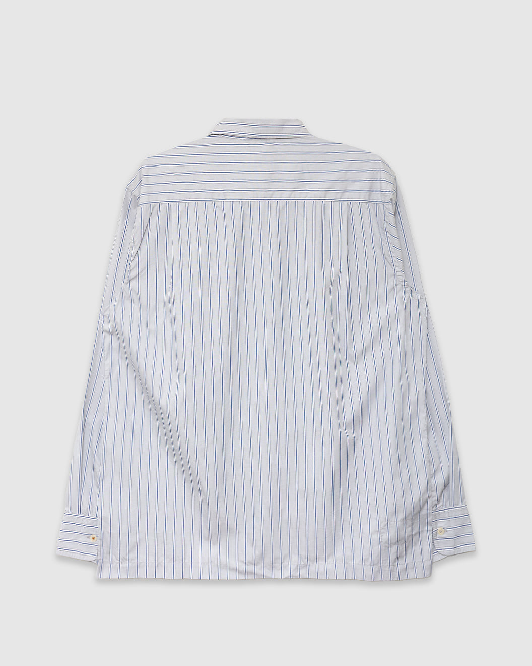 Lucky Shirt Refab Compact Cotton Grey Stripe