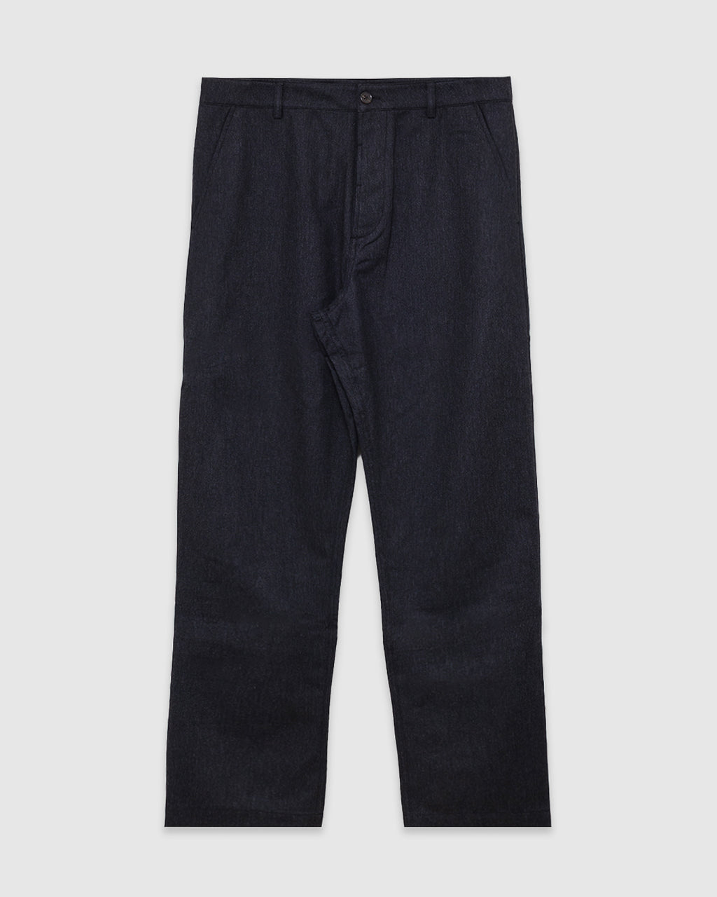 Military Chino Recycled Italian Tweed Charcoal