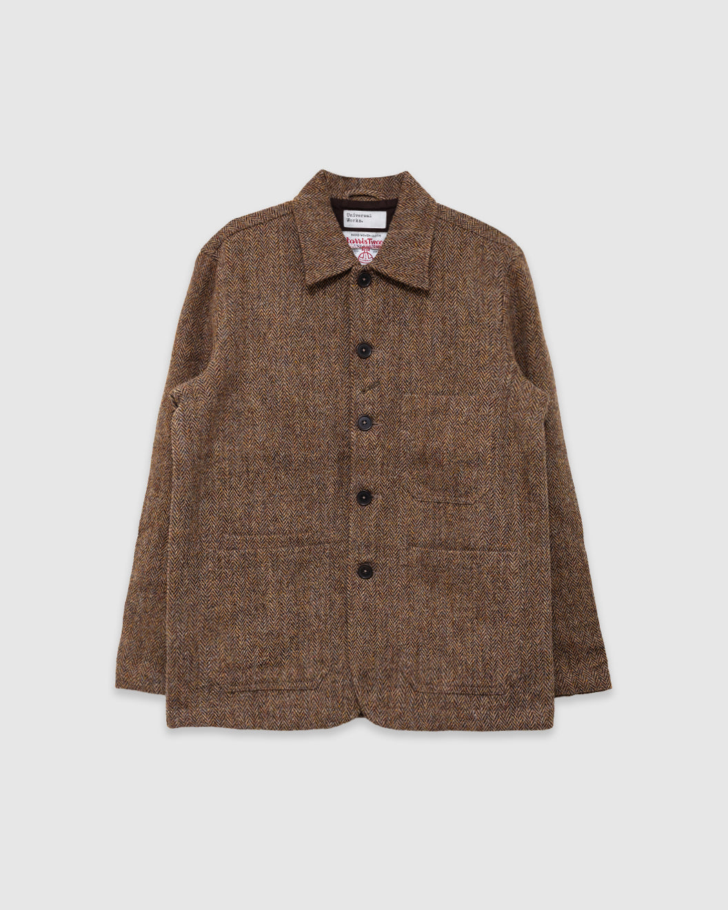 OG Bakers Jacket Harris Tweed Sand/Brown