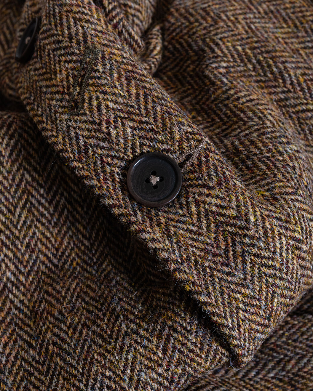 OG Bakers Jacket Harris Tweed Sand/Brown