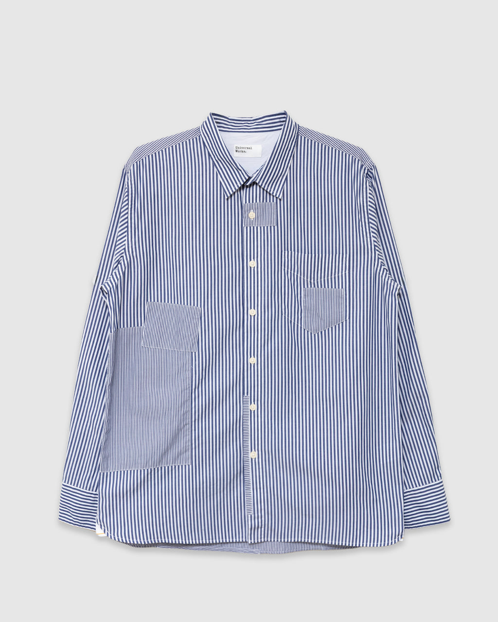 Patched Shirt Queens Cotton Navy