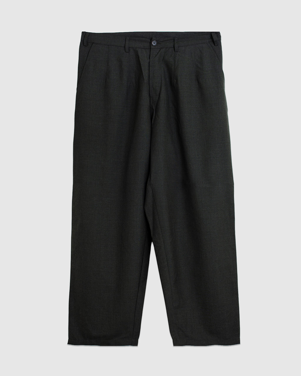 Dutch Pant Tropical Suiting Olive Marl