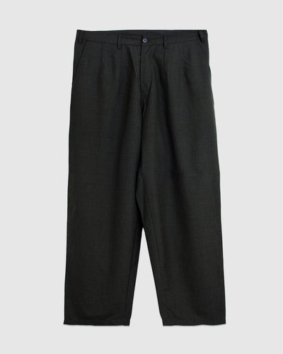 Dutch Pant Tropical Suiting Olive Marl