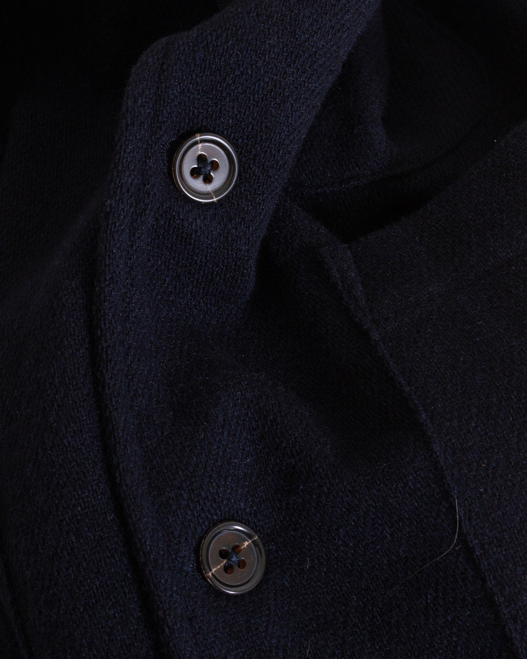 Two Button Jacket Robin Wool Mix Dark Navy