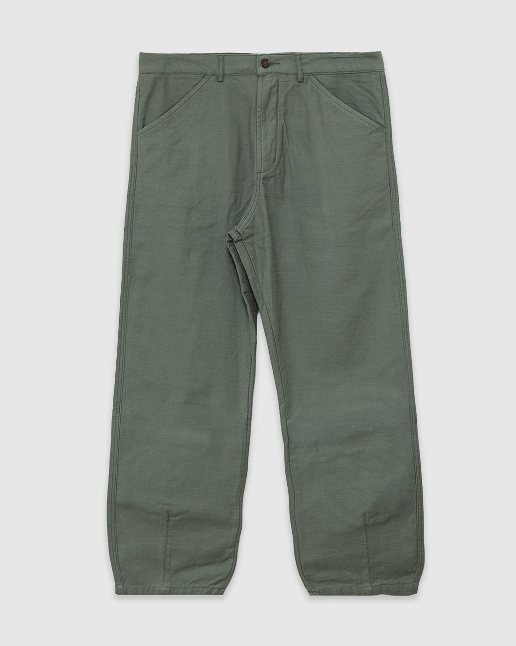 Utility Pant Slub Sateen Olive