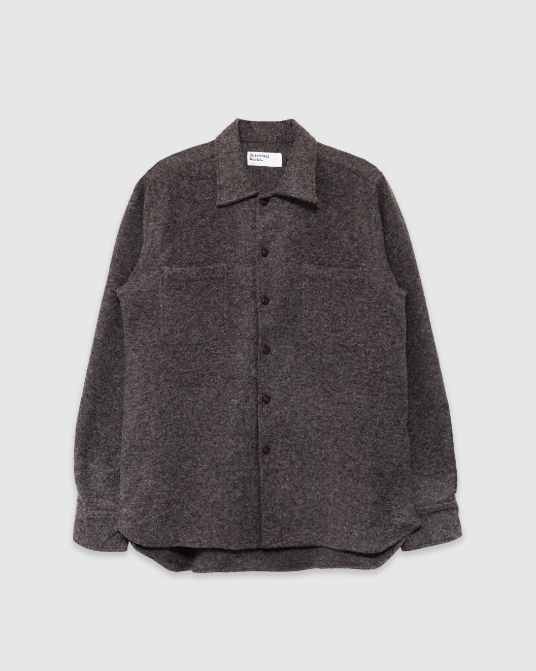 Work Shirt Dam Marl Mid Brown