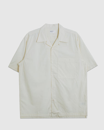 Camp Shirt Broadcloth Ecru