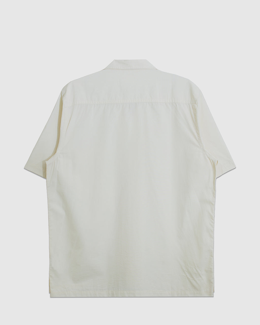 Camp Shirt Broadcloth Ecru