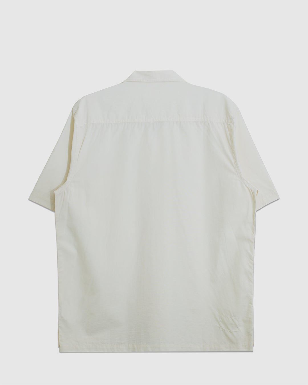 Camp Shirt Broadcloth Ecru