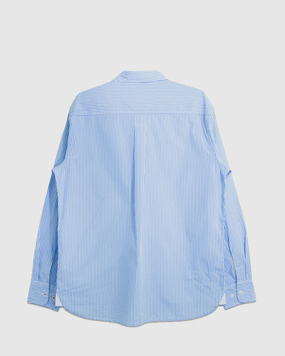 Lazy Day Shirt Classic Nipon Stripe Sky/White