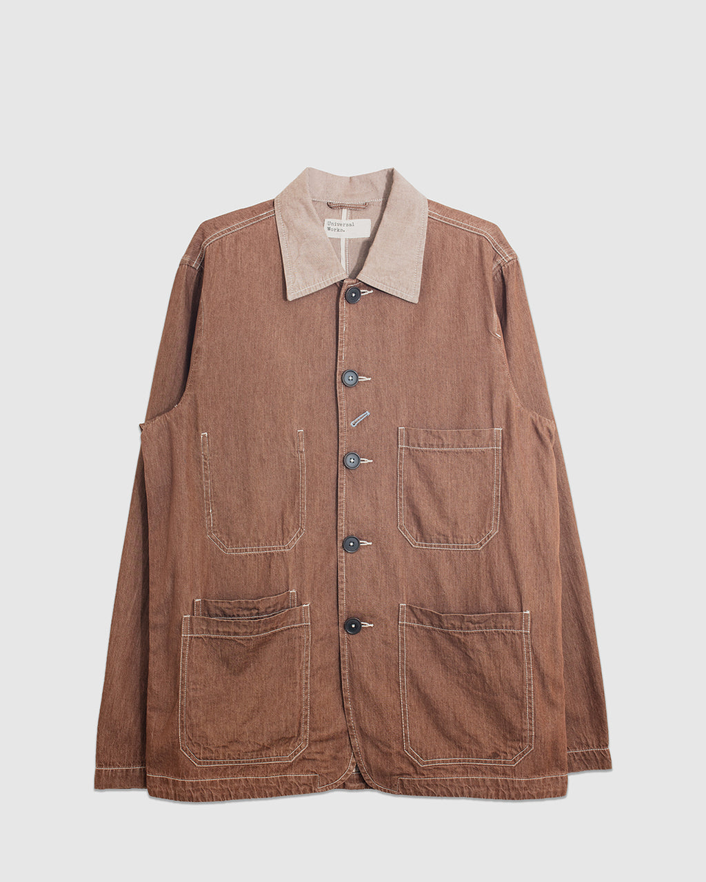 OG Bakers Jacket Meco Denim Brown