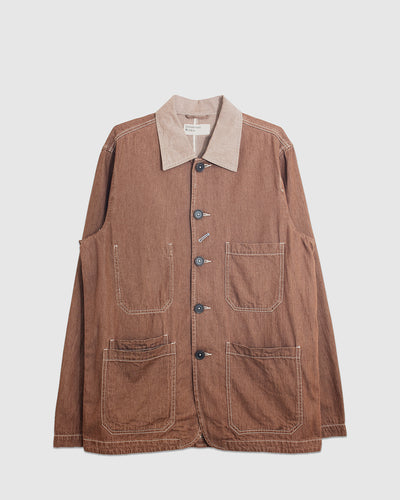 OG Bakers Jacket Meco Denim Brown