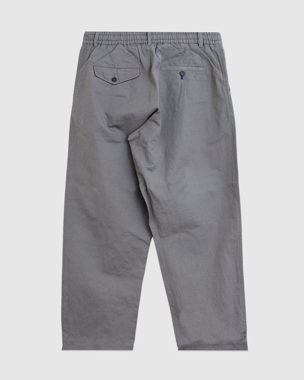 Oxford Pant Linen Slub Mid Grey