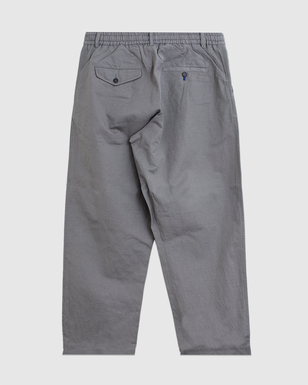 Oxford Pant Linen Slub Mid Grey