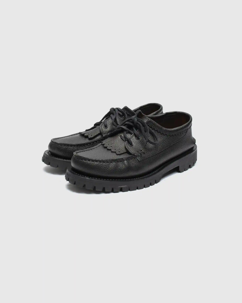 Italian Blucher w/ Cortina Sole - Tosca Pale Black