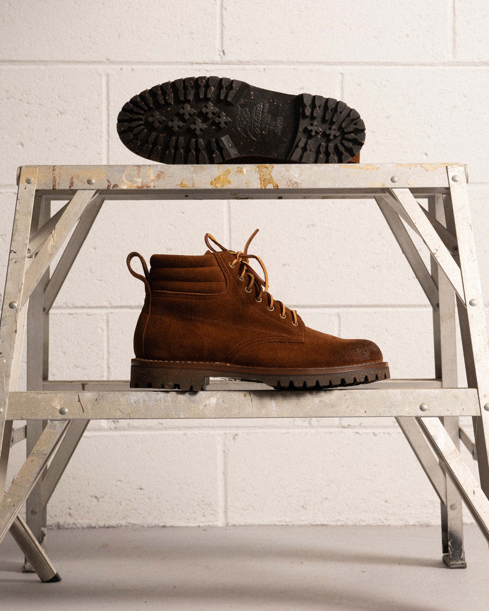 Canadian Work Boots II Triple Row Stitch Down w /Cortina Sole in Stead Snuff for Uncle Otis