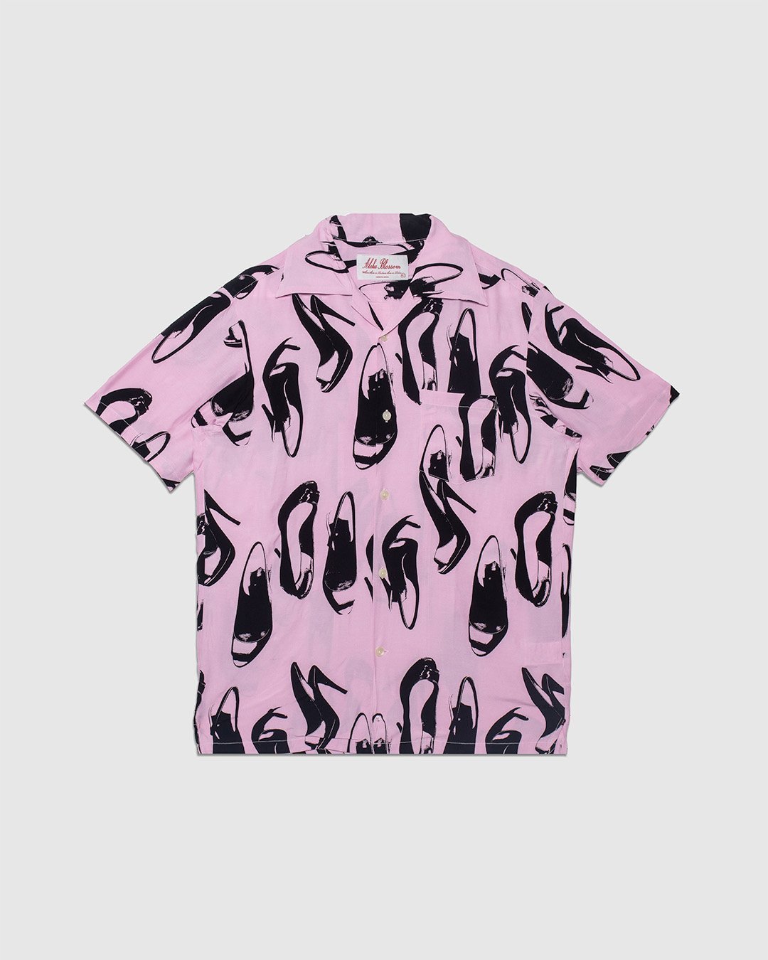 Heels Camp Shirt - Pink - ALOHA BLOSSOM