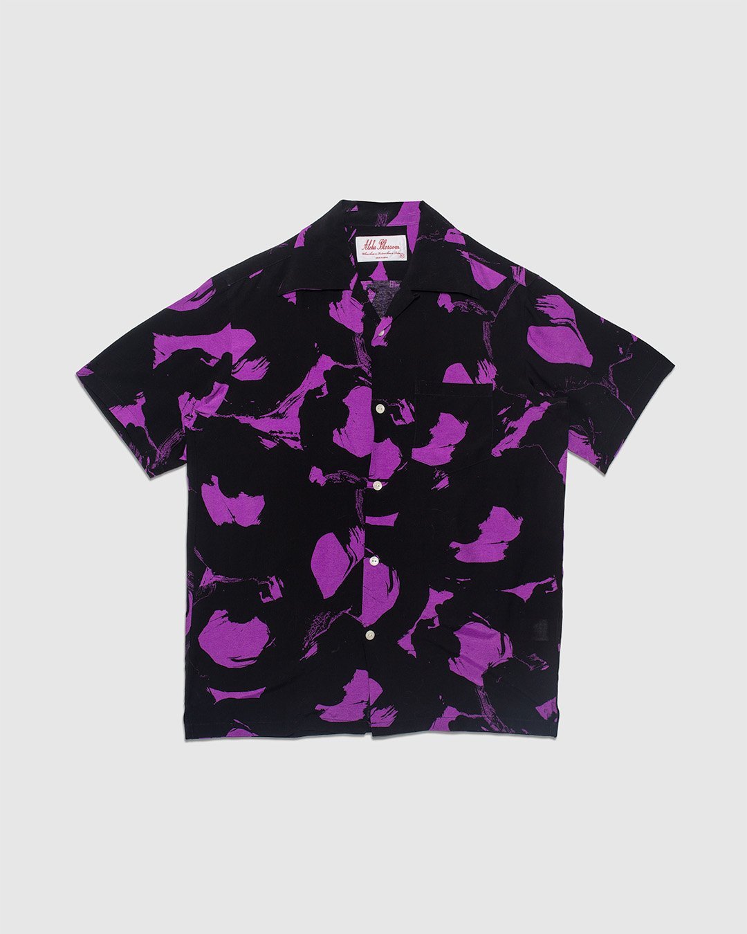 Rinne Camp Shirt - Purple - ALOHA BLOSSOM