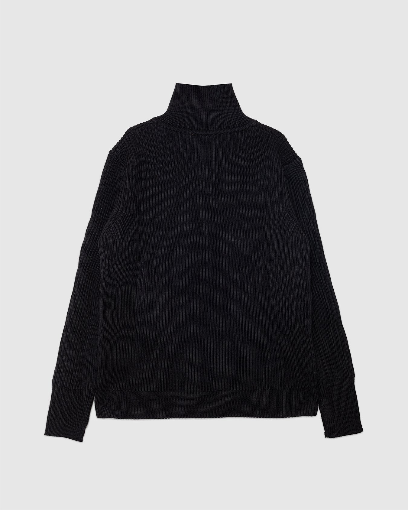 Navy Half-Zip Black - ANDERSEN-ANDERSEN