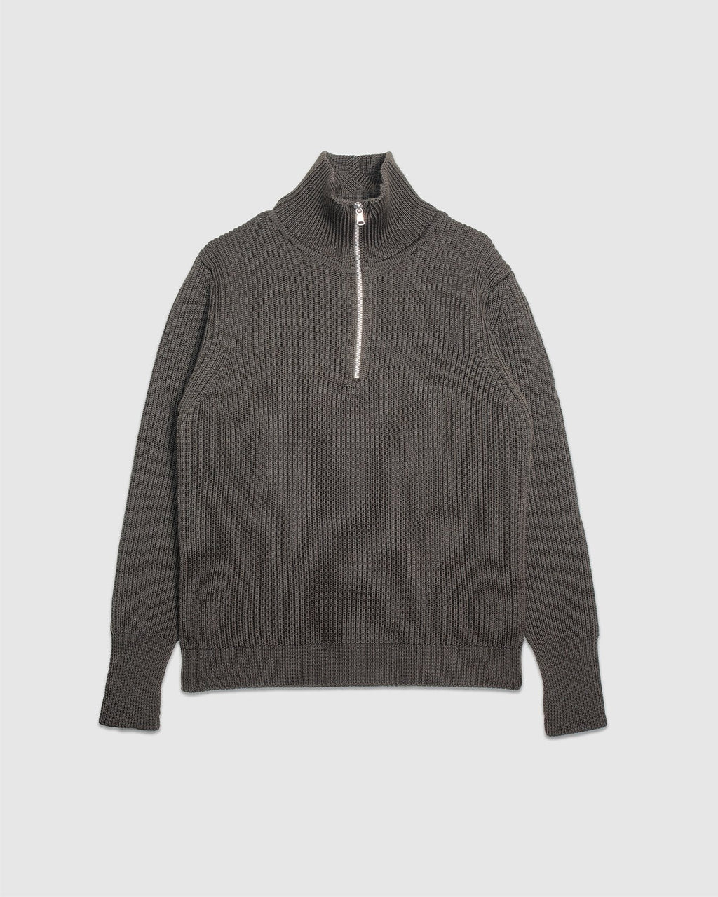 Navy Half-Zip Hunting Green - ANDERSEN-ANDERSEN