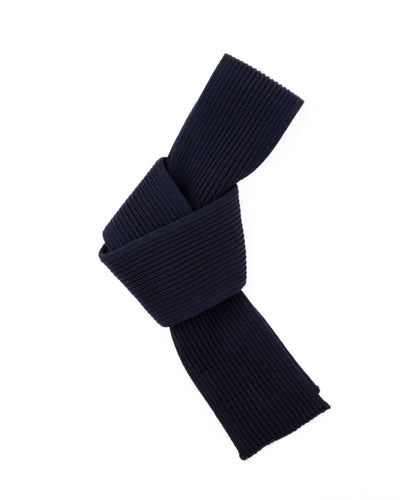 Short Scarf Navy Blue - ANDERSEN-ANDERSEN