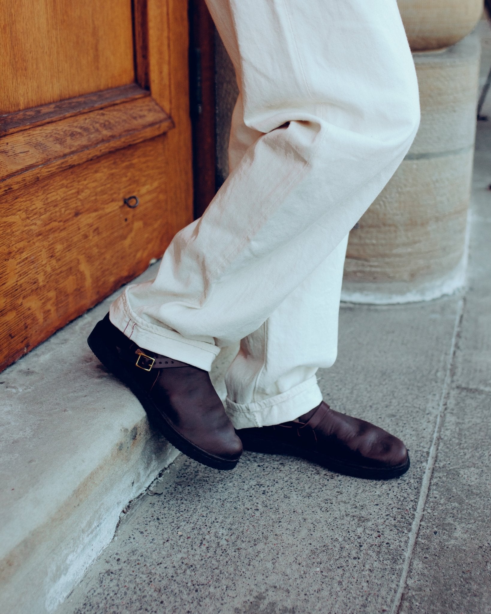Men's Middle English Brown - AURORA SHOE CO.