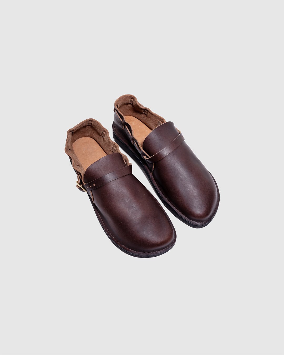 Men's Middle English Brown - AURORA SHOE CO.