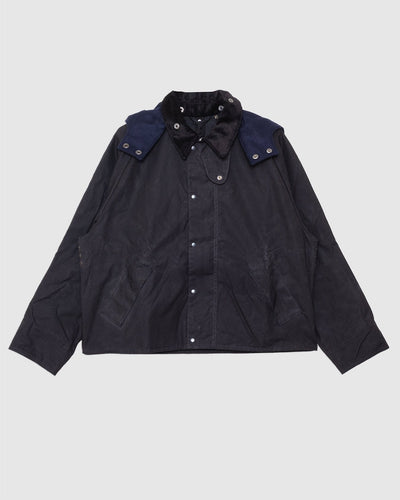 Barbour x KS Short Cruiser Casual Black - BARBOUR