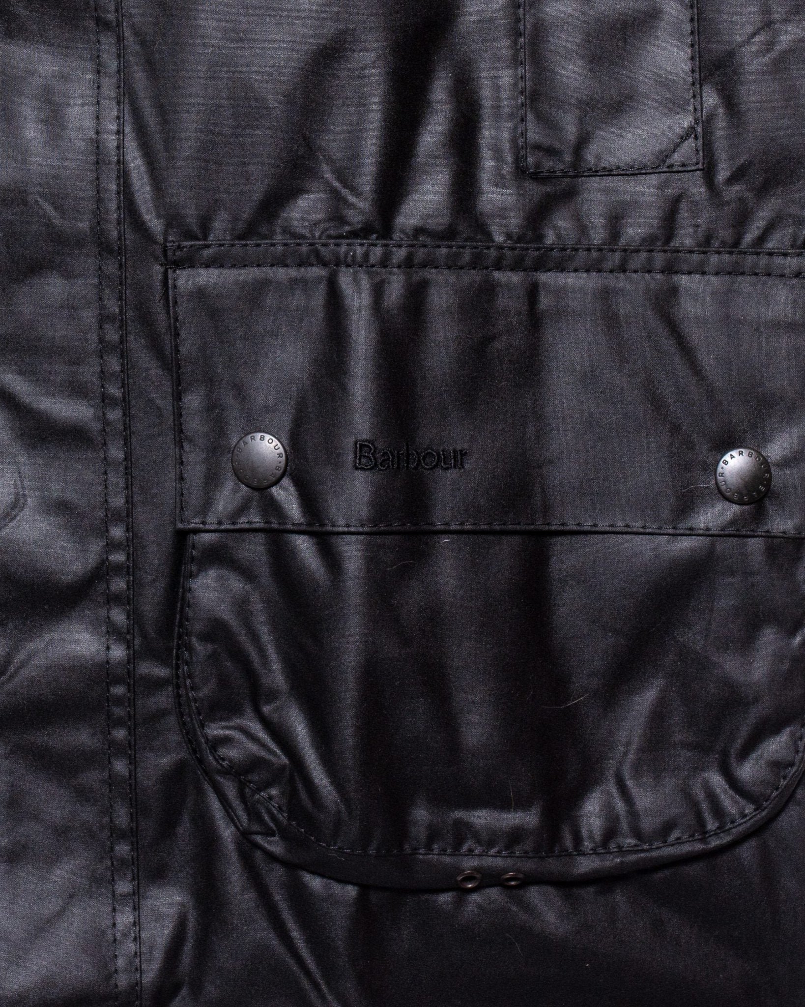 Beaufort Wax Jacket Black - BARBOUR