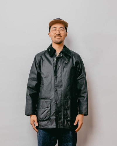 Beaufort Wax Jacket Black - BARBOUR