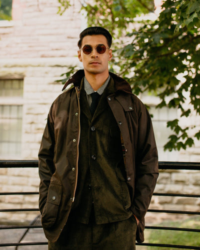 Beaufort Wax Jacket Olive - BARBOUR
