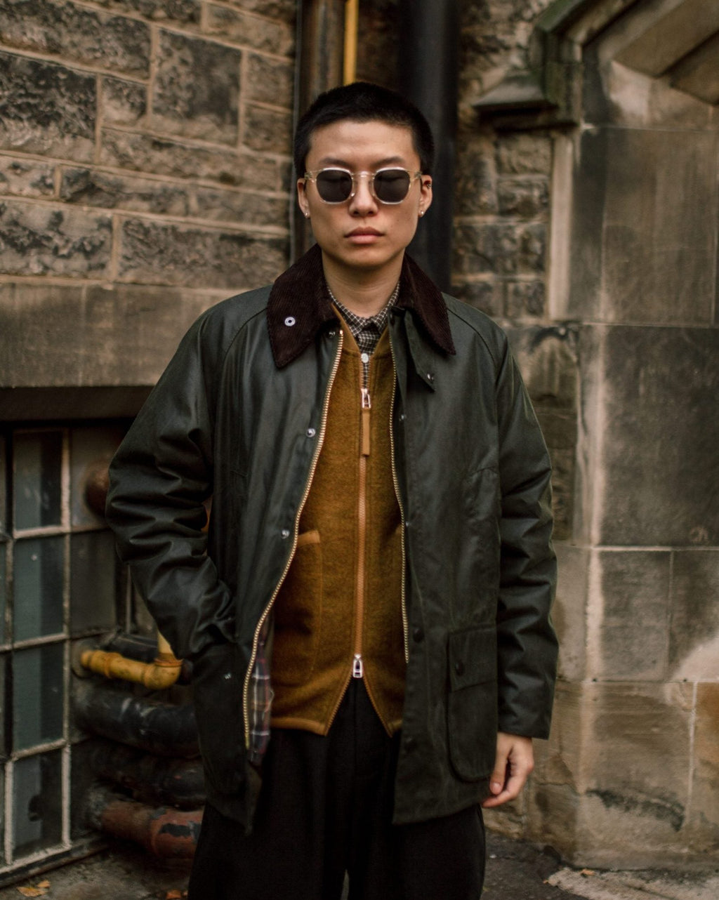 Bedale Wax Jacket Archive Olive - BARBOUR