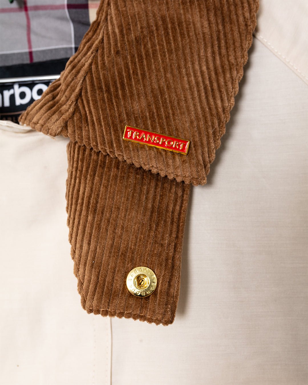 Icons Transport Casual Jacket Oatmeal - BARBOUR