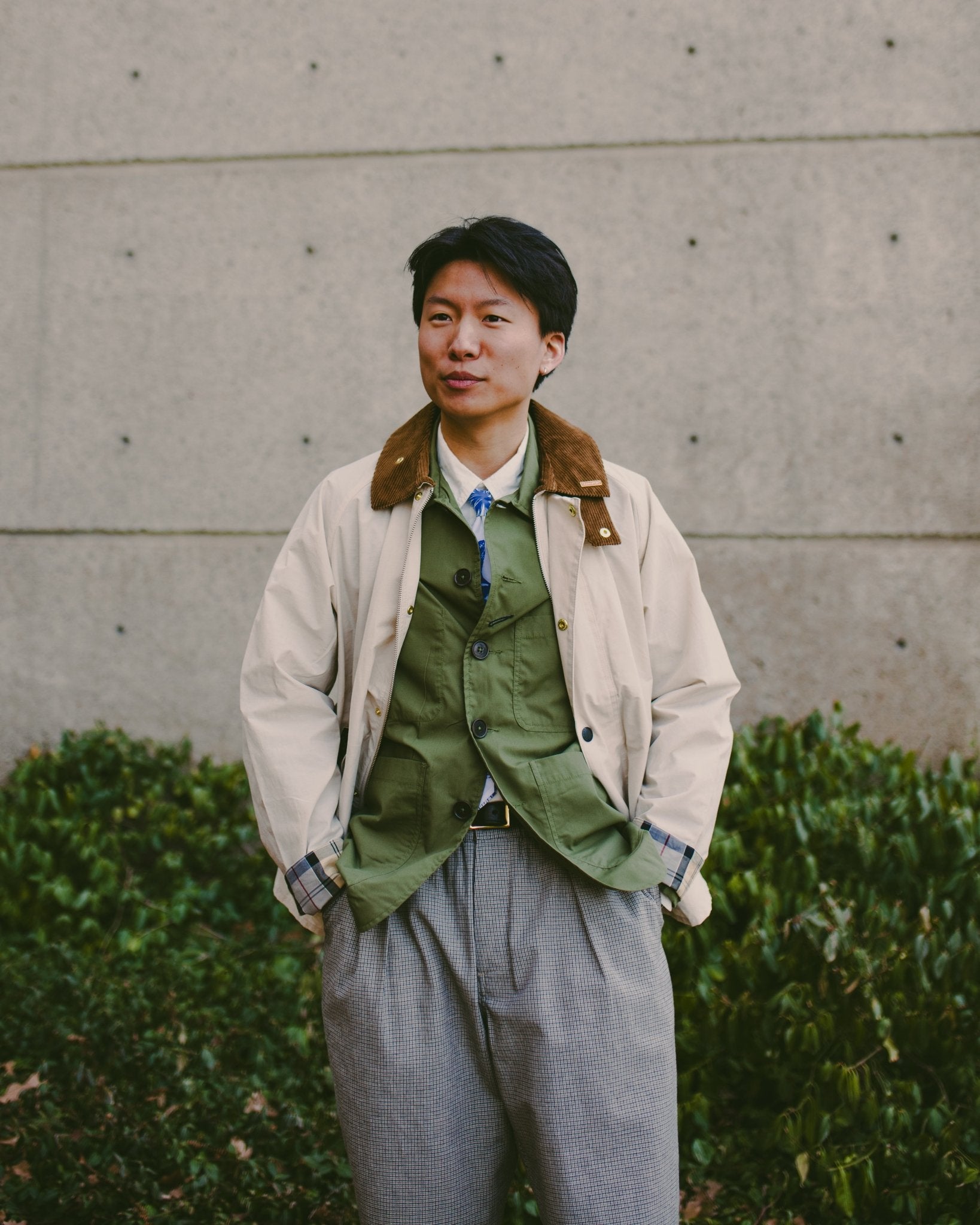 Icons Transport Casual Jacket Oatmeal - BARBOUR