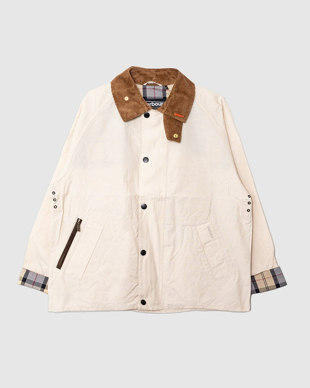 Icons Transport Casual Jacket Oatmeal - BARBOUR