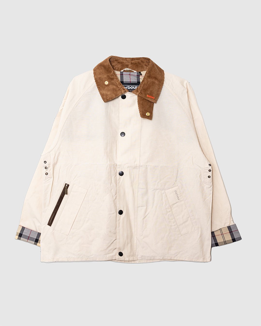 Icons Transport Casual Jacket Oatmeal - BARBOUR
