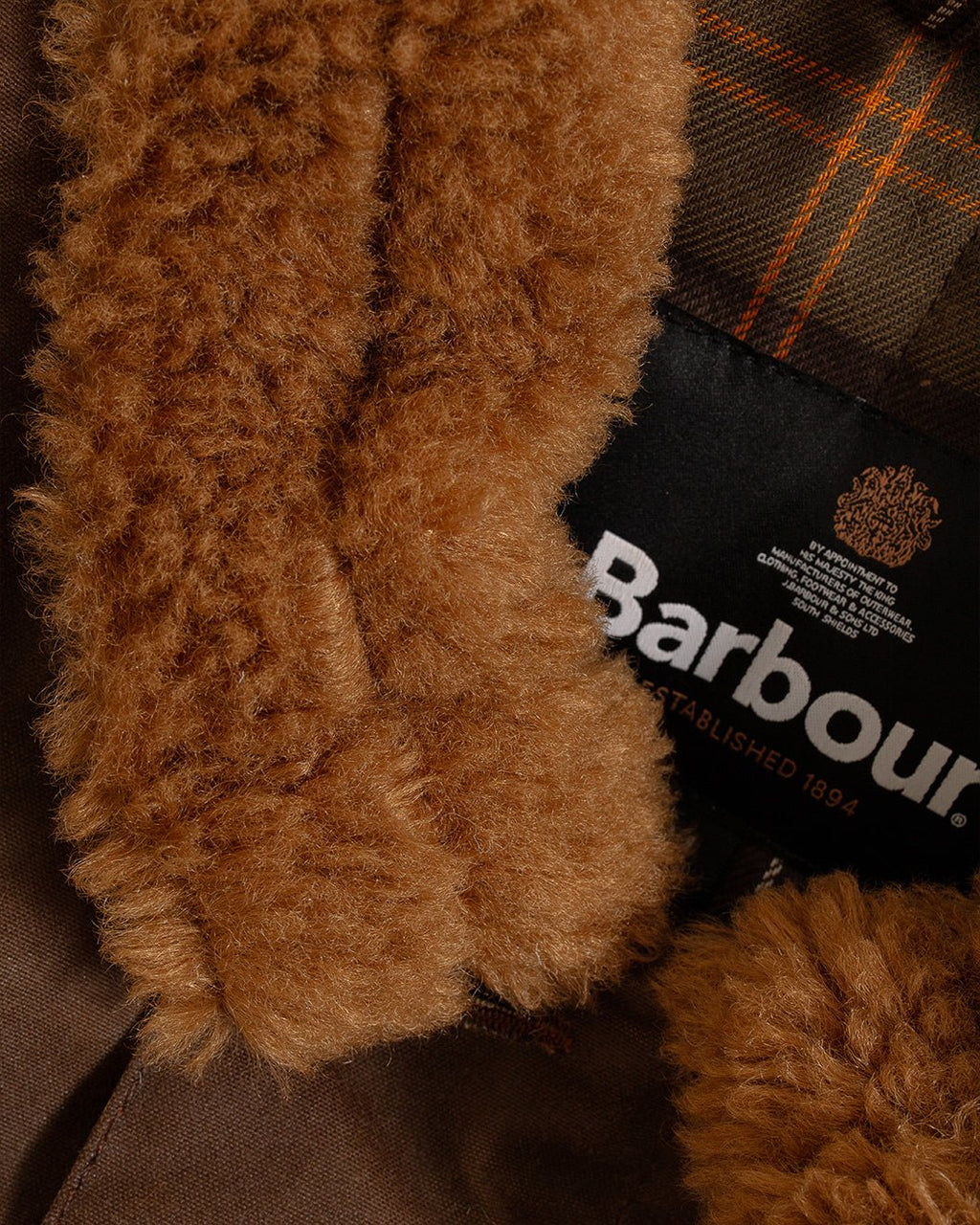 Macklow Wax Jacket Bark - BARBOUR