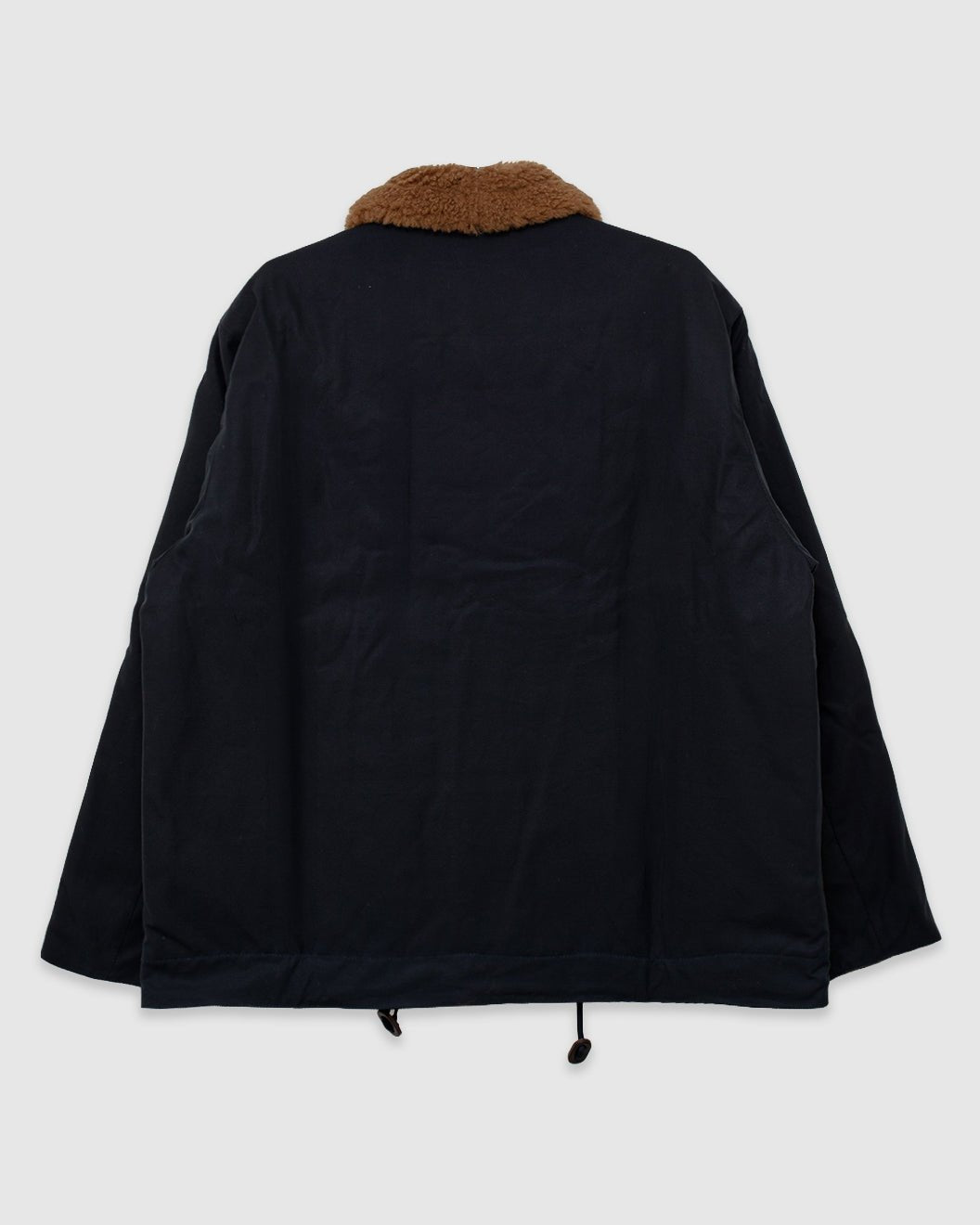Macklow Wax Jacket Navy - BARBOUR