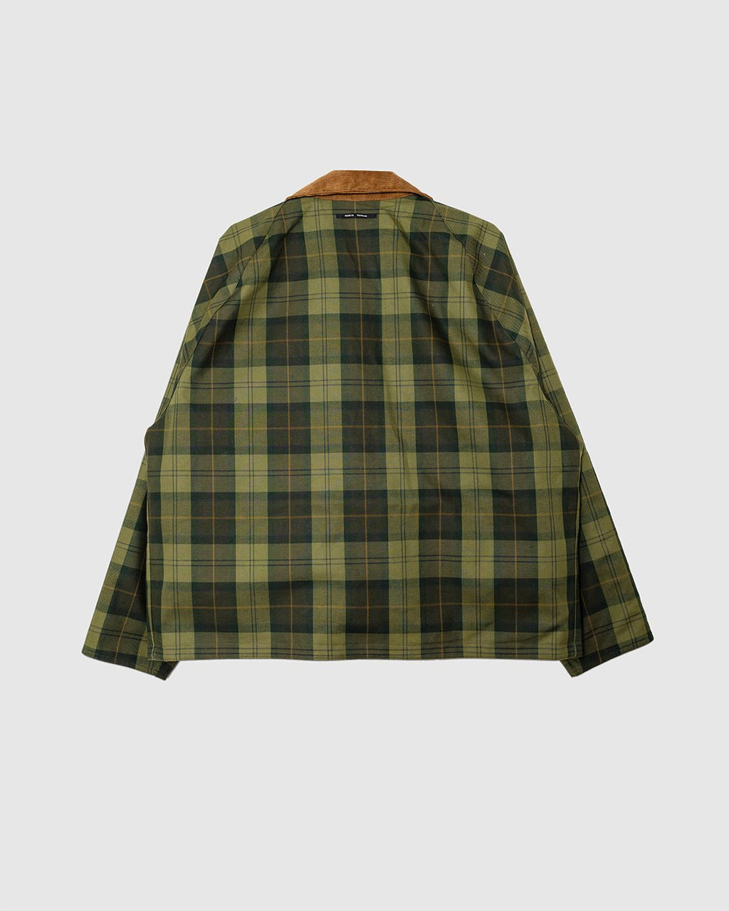 OS Reversible Transporter Casual Jacket Bleached Olive - BARBOUR