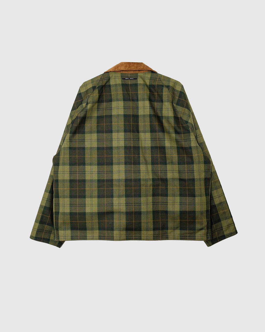 OS Reversible Transporter Casual Jacket Bleached Olive - BARBOUR