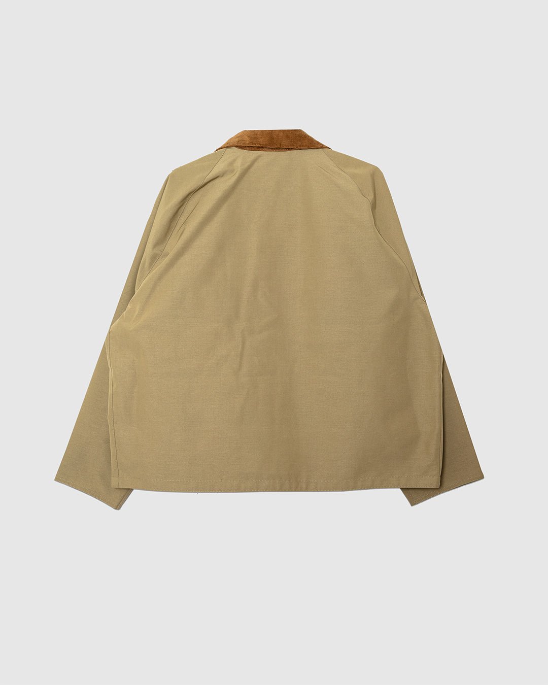 OS Reversible Transporter Casual Jacket Bleached Olive - BARBOUR