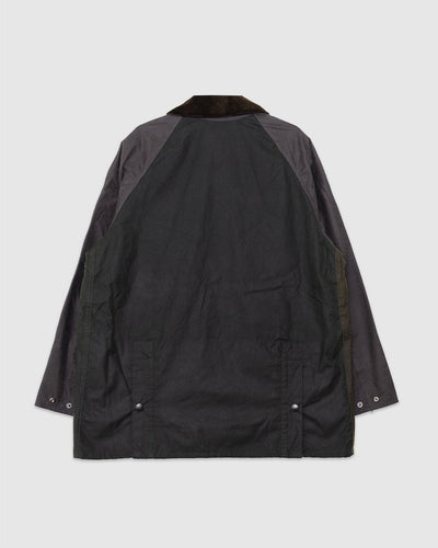 Patchwork OS Bedale Wax Jacket Sage - BARBOUR