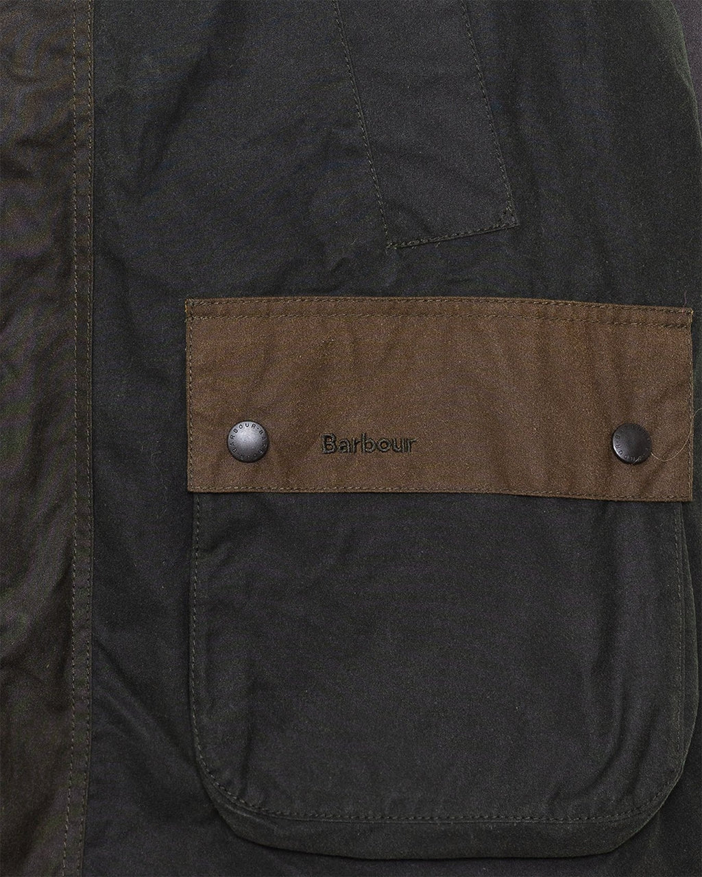 Patchwork OS Bedale Wax Jacket Sage - BARBOUR
