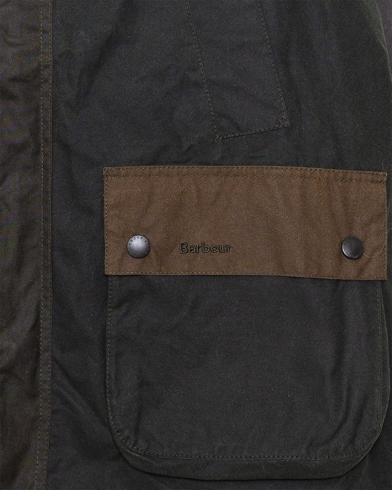 Patchwork OS Bedale Wax Jacket Sage - BARBOUR