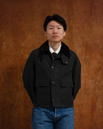Spey Wax Jacket Sage - BARBOUR
