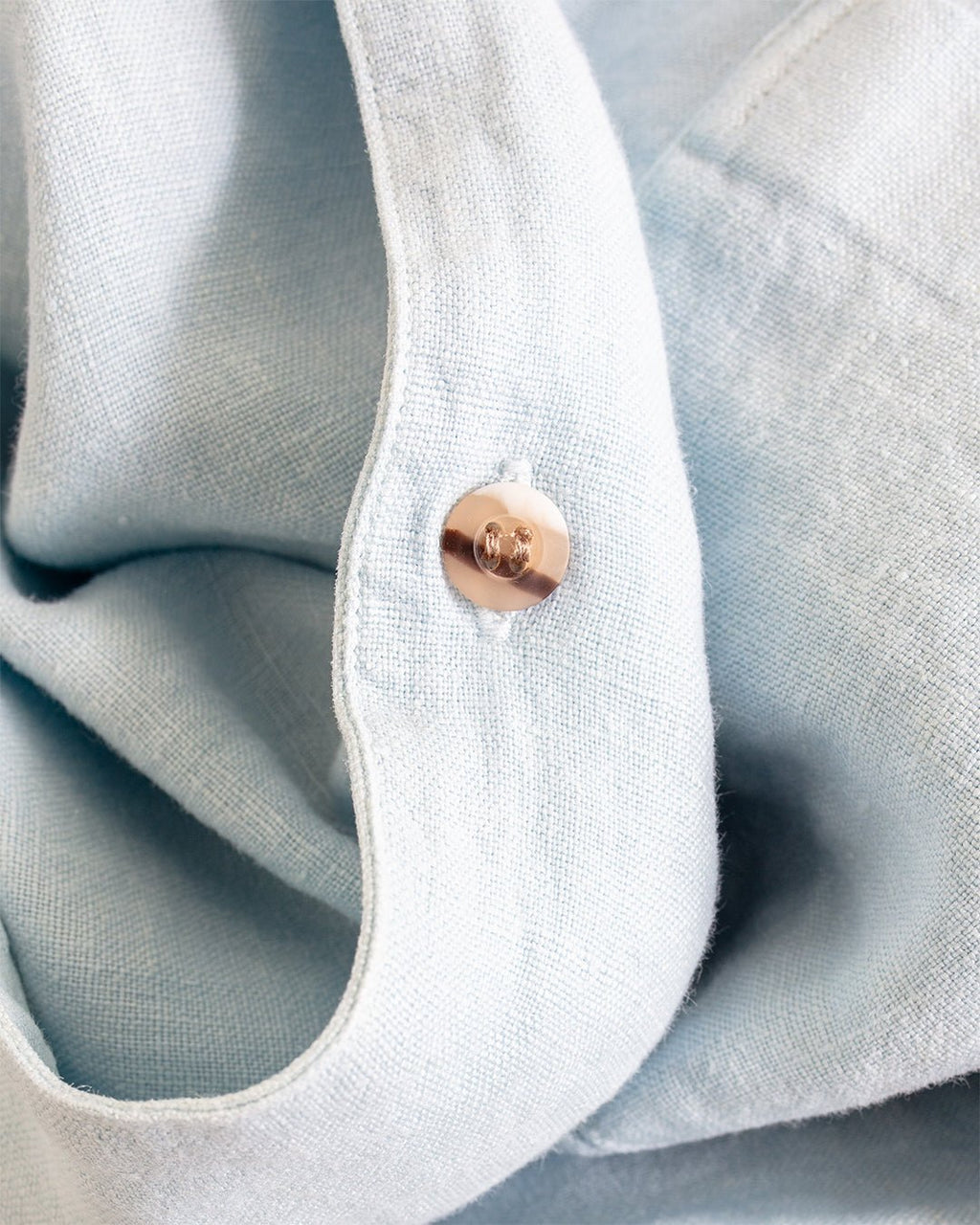 Linen Camp Shirt Sky - BATHER