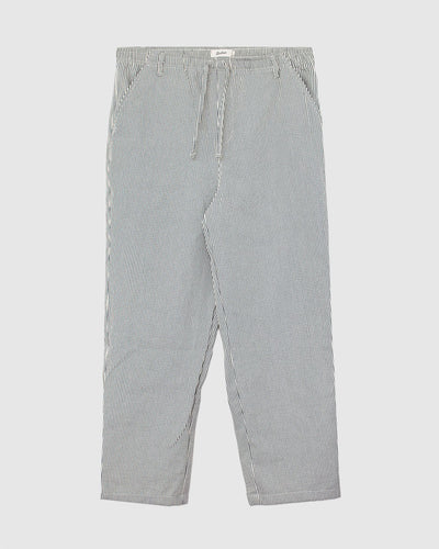 Pinstripe Leisure Pant Navy - BATHER