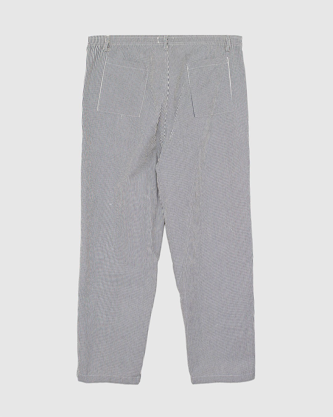 Pinstripe Leisure Pant Navy - BATHER